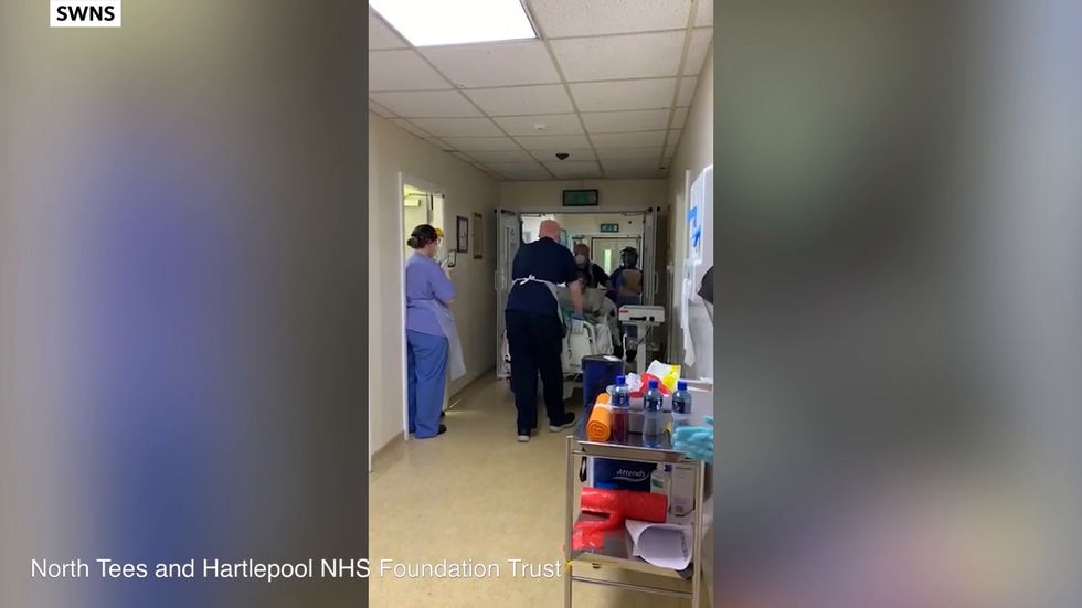 NHS nurse put on a ventilator due to Covid-19 returns to work at the same hospital which saved her life