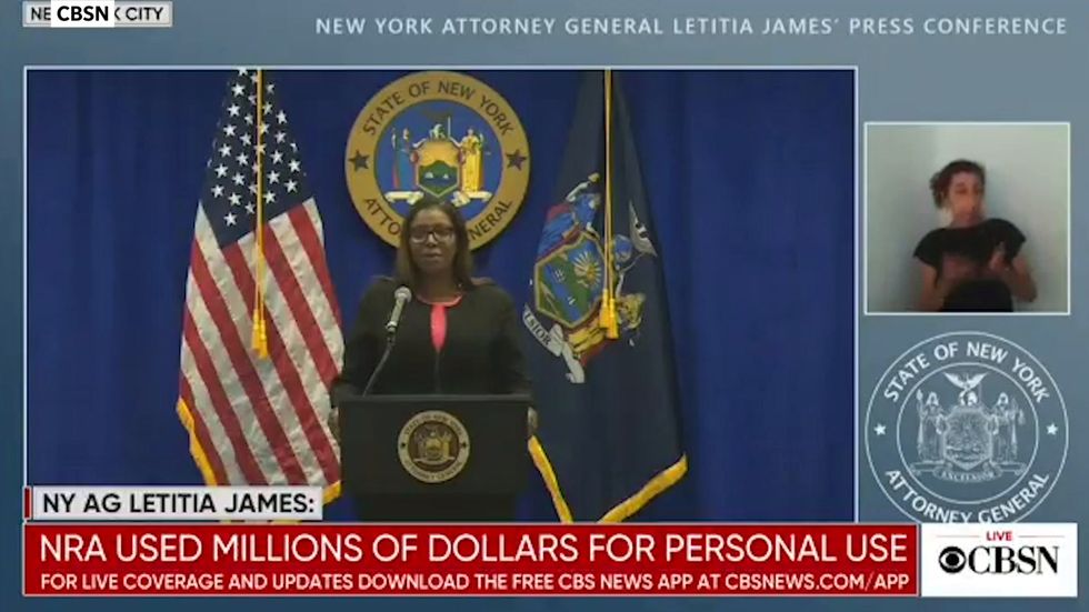New York attorney general files lawsuit to disband NRA