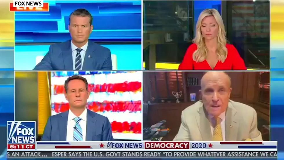 Rudy Giuliani claims Black Lives Matter are a 'domestic terror group' who 'hate white men in particular'