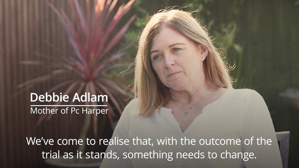 Widow of Pc Harper launches 'Andrew's Law' campaign for life sentences in killing 999 workers