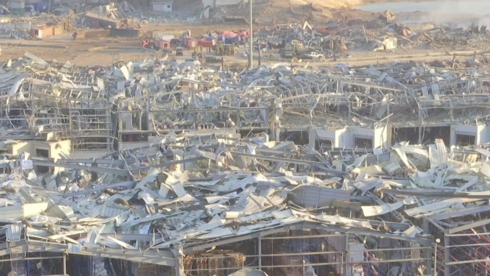 Shell shocked Beirut wakes up to widespread damage
