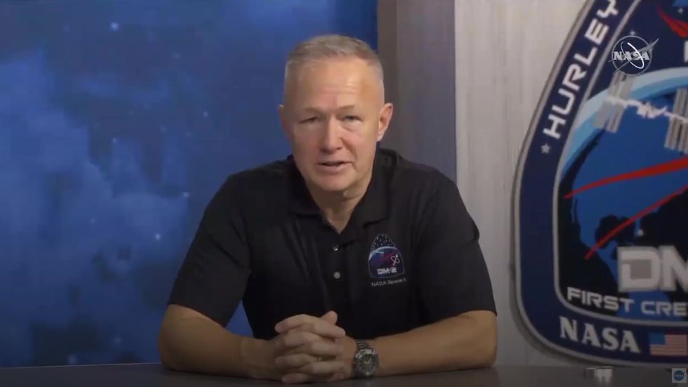 Nasa astronauts speak about first splashdown return in 45 years