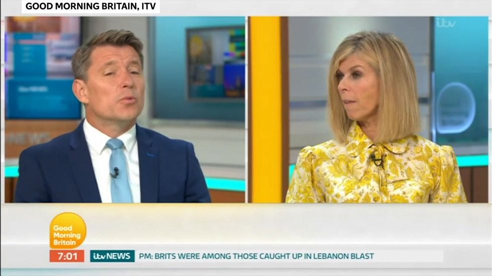 Kate Garraway announces Ben Shephard's last day on Good Morning Britain