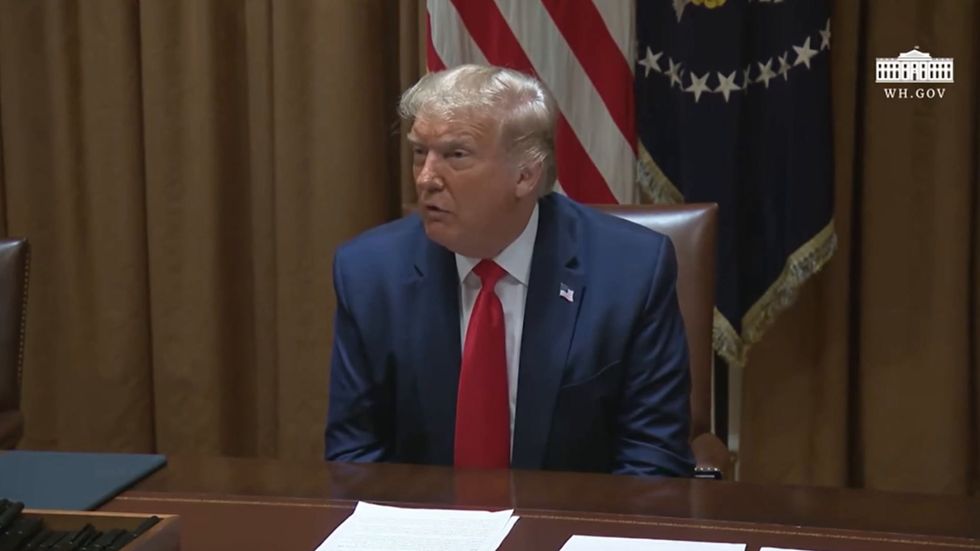 Trump says the world is now 'exploding' with coronavirus