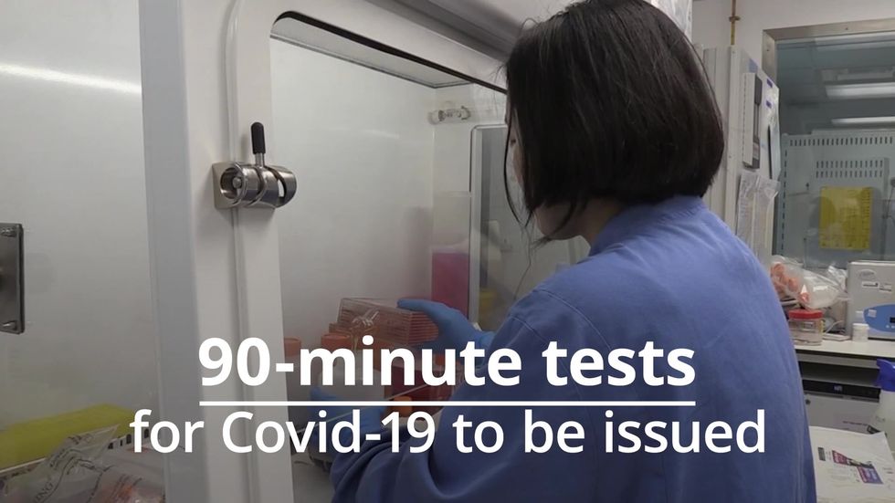 New 90-minute tests for Covid-19 to be rolled out