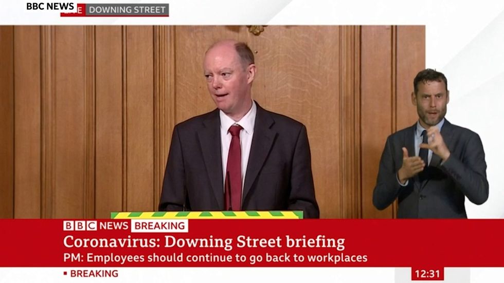 Boris Johnson says govt 'will come down hard' on work places that aren't covid-safe