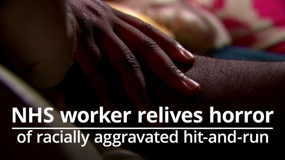NHS worker relives racially aggravated hit-and-run