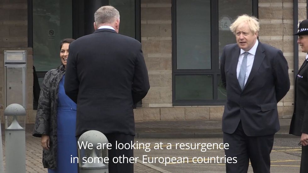 Boris Johnson: We are looking at a resurgence of coronavirus