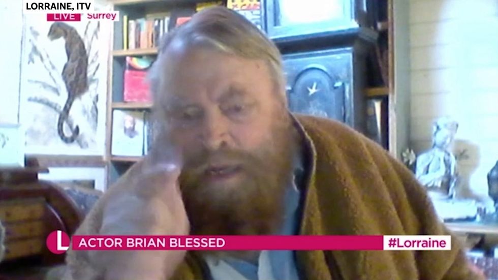 Brian Blessed swears live on Lorraine