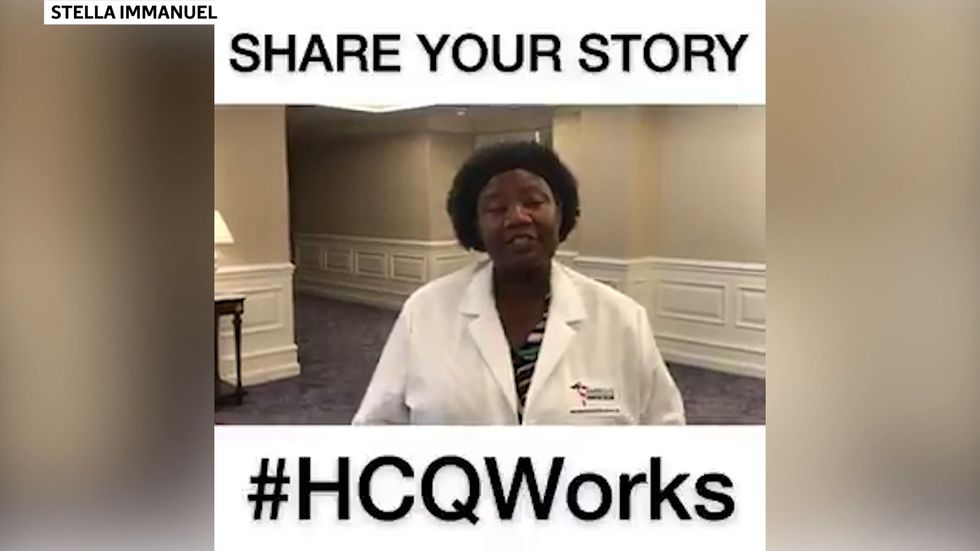 Dr Stella Immanuel asks Coronavirus patients she has helped 'cure' to 'speak up'