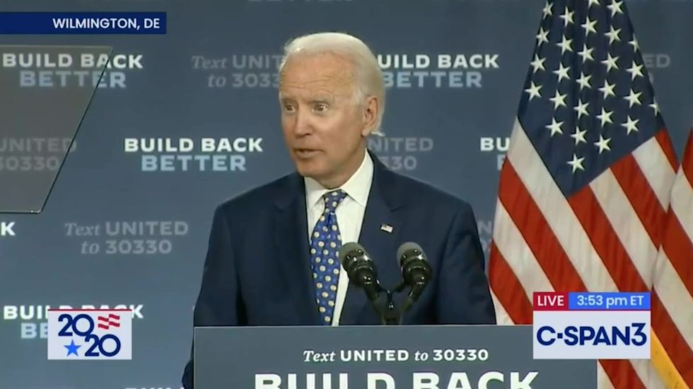 Joe Biden discusses his choice of Vice President