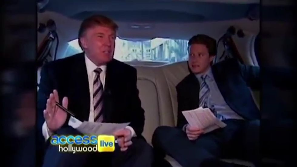 Trump shown voting by mail despite now claiming it leads to fraud in newly emerged Access Hollywood video