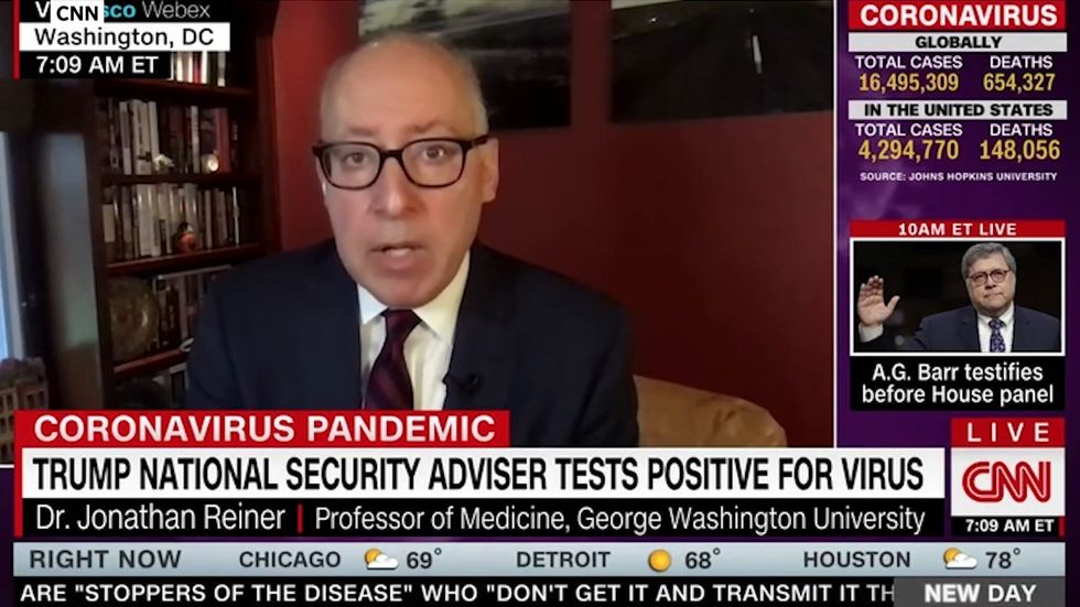 White House must take greater precautions to protect Trump from coronavirus says doctor