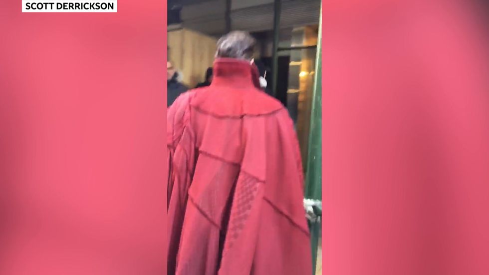 Doctor Strange director shares video of Benedict Cumberbatch visiting a comic store in full costume