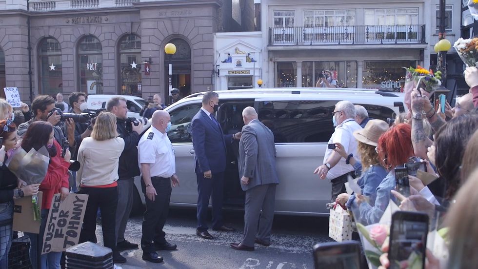 Johnny Depp arrives for final day of libel hearing