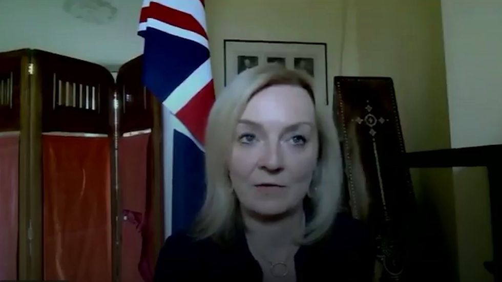 Liz Truss asked question in Lords from moving car