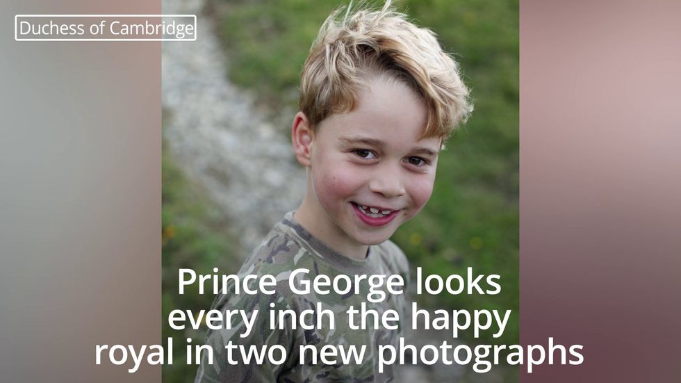 Prince George growing up fast in photos to mark birthday