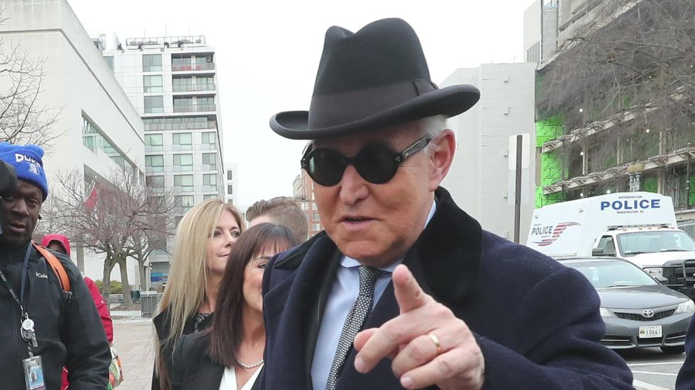 Roger Stone appears to use racial slur in radio interview with black host