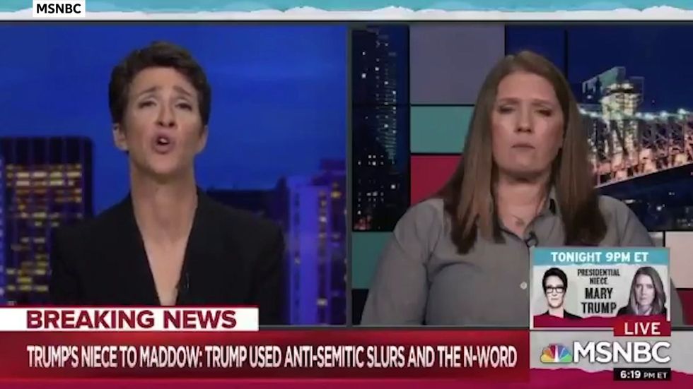 Mary Trump confirms that she heard the president use racist and anti-Semitic slurs