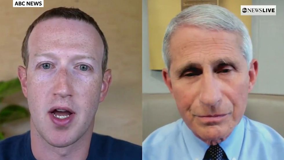 Mark Zuckerberg says Dr. Fauci is being 'quite generous in your description of the government’s response here'