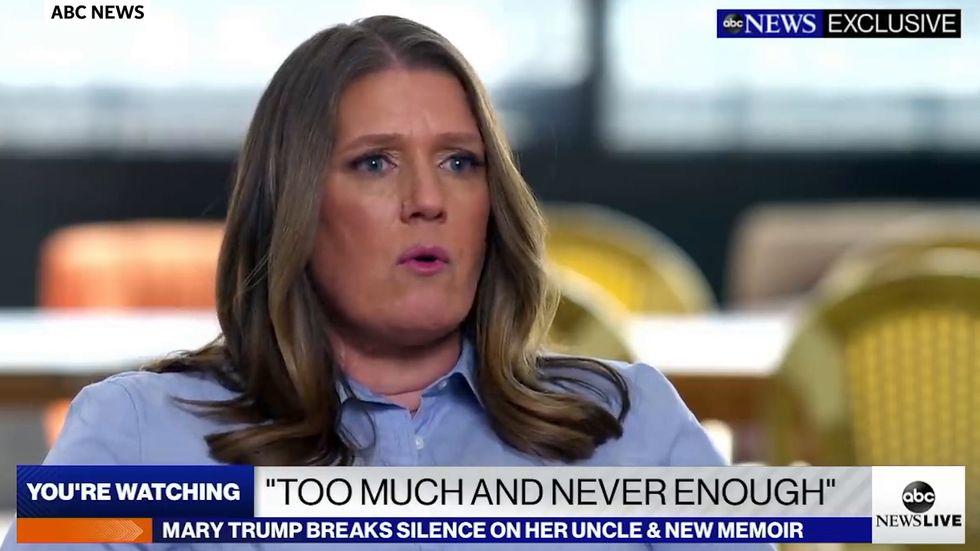 Mary Trump says the U.S. has devolved into a version of her incredibly dysfunctional family