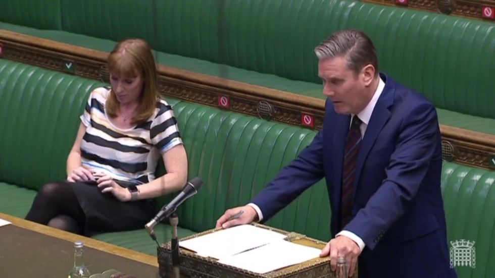Punish BA for rehiring 30,000 staff on worse pay and conditions, Starmer tells Johnson