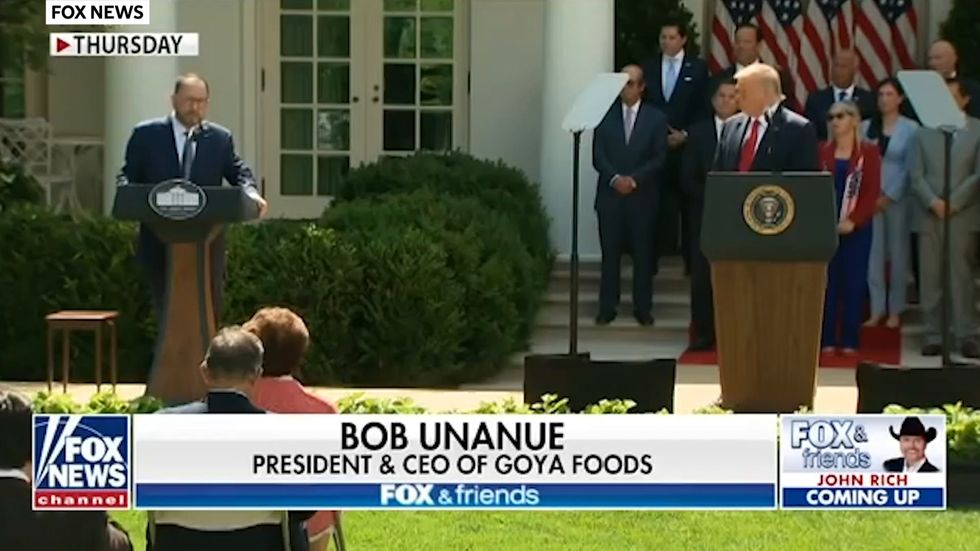 Goya Foods CEO praises Trump