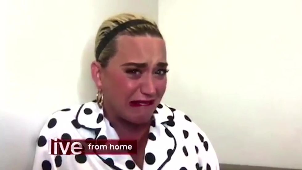 Katy Perry does EastEnders impersonation on The One Show