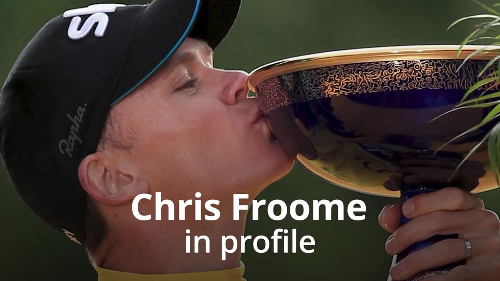 Chris Froome in profile