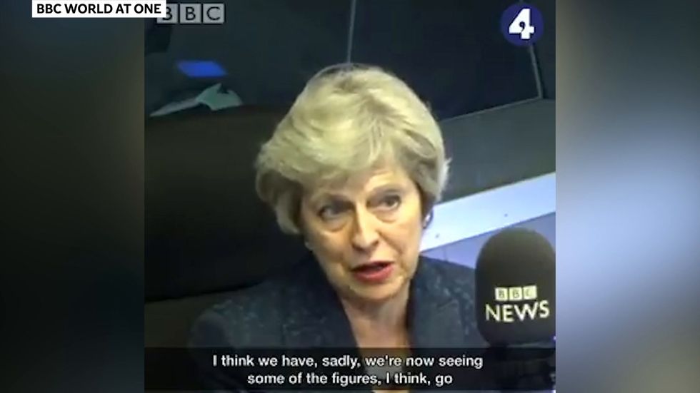 Theresa May criticises stop-and-search surge