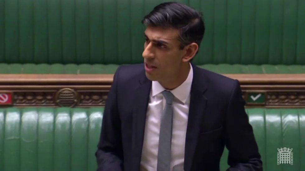 Rishi Sunak introduces £1,000 bonus per furloughed employee kept on