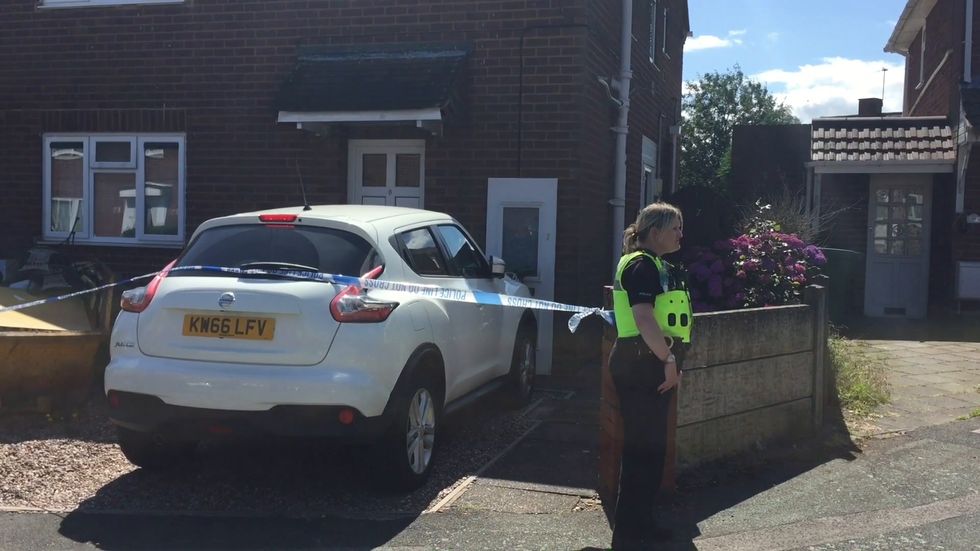 Emergency services on scene at Wolverhampton home after after paramedics stabbed