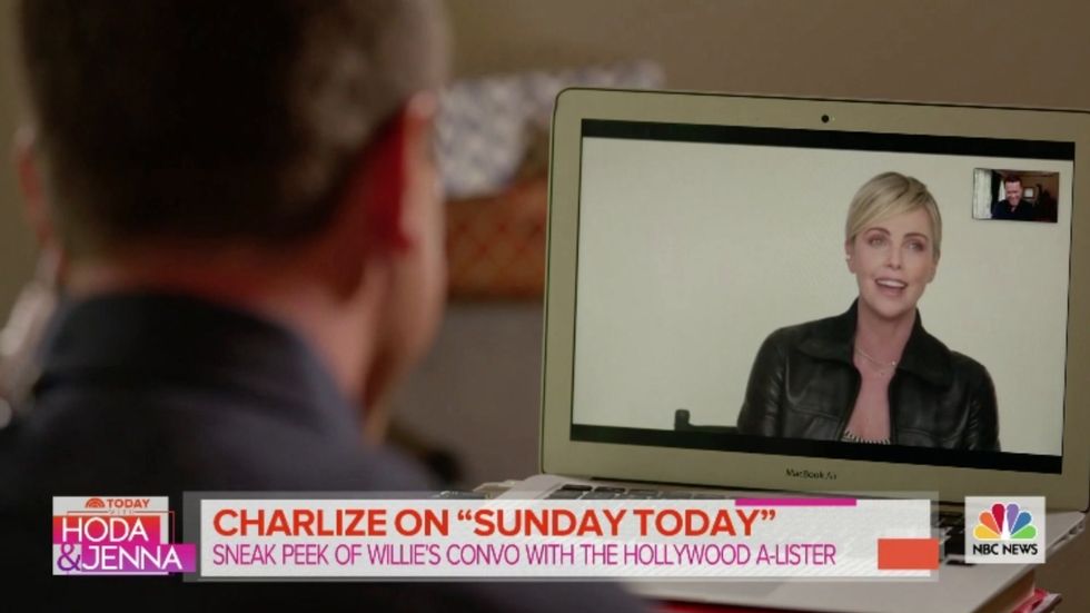 Charlize Theron says homeschooling her children in quarantine has been 'incredibly stressful'