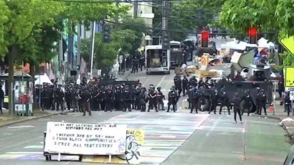 Seattle police clear 'CHOP' protest zone
