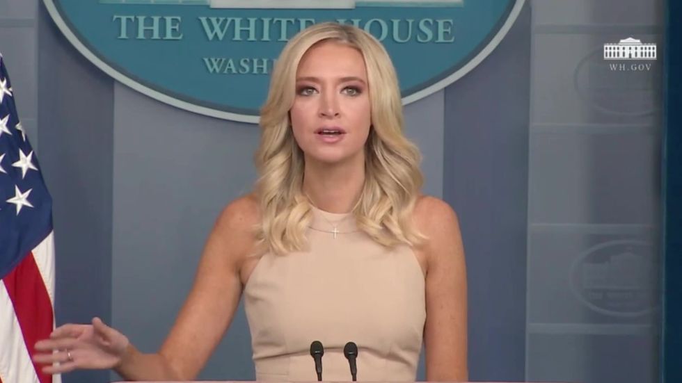 Trump press secretary blames 'rogue intelligence officers' and NYT for Russia bounty leak