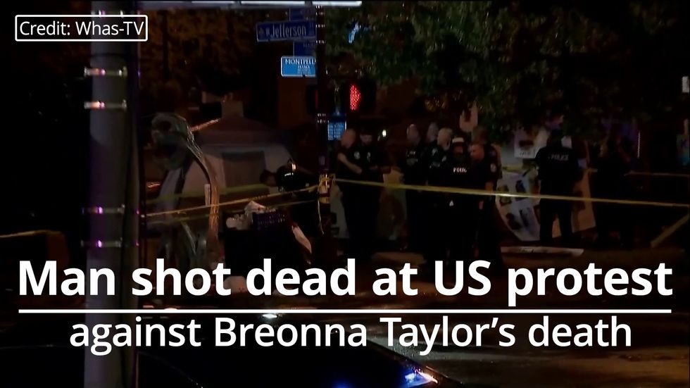 Man shot and killed at US protest against Breonna Taylor’s death