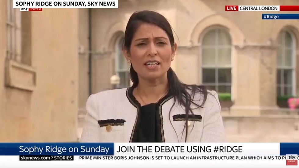 Priti Patel accuses Labour MPs of being racist