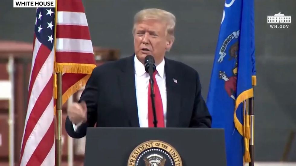 Donald Trump claims Democrats 'more unreasonable' than North Korea or Russia