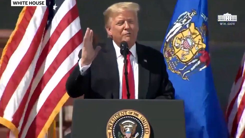 Donald Trump brags 'We have the greatest testing program in the world'
