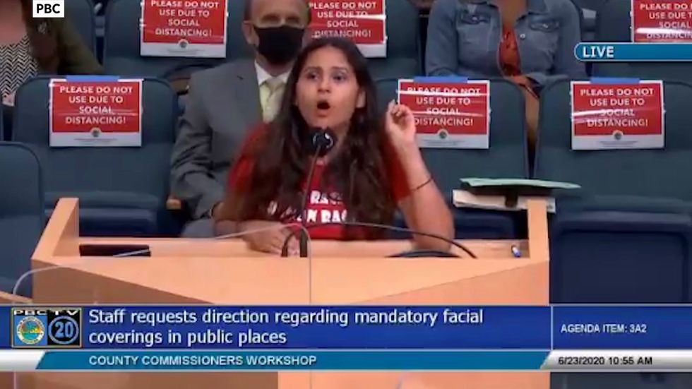 Florida residents angered at face mask mandate
