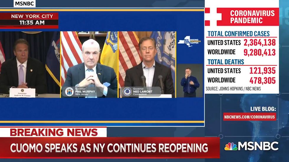 New York announces travel advisory against states with higher coronavirus infection rates