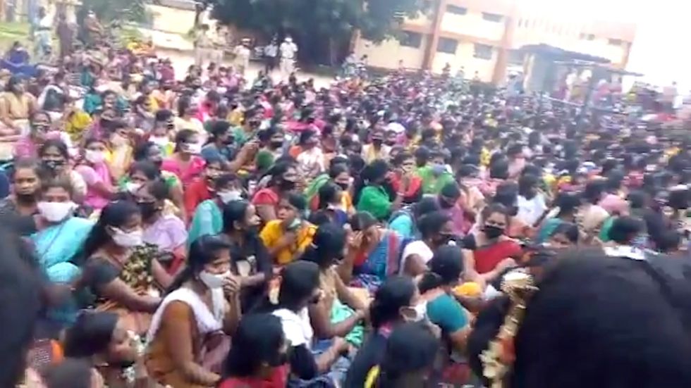 Protesters gather in India as H&M cut 1200 jobs
