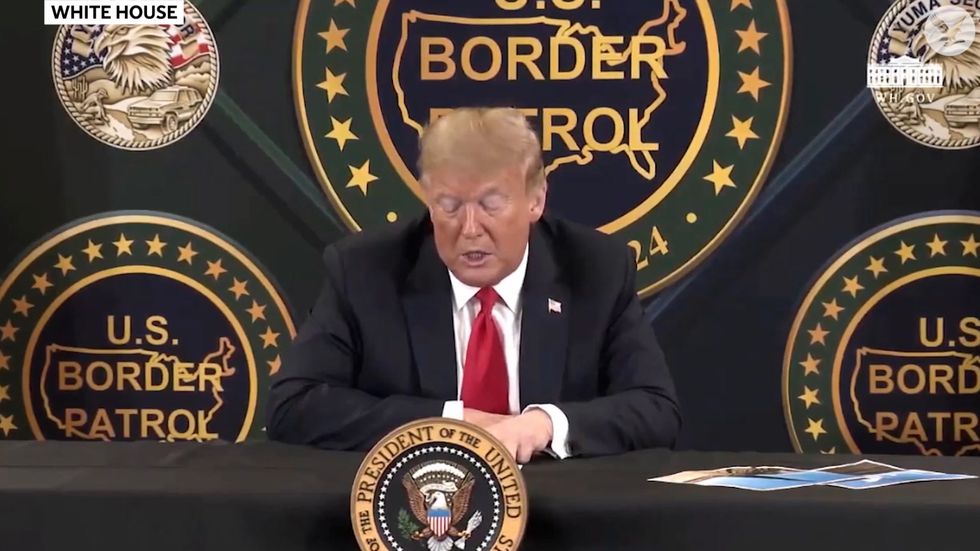 Donald Trump: We prevented a coronavirus catastrophe at the Southern Border