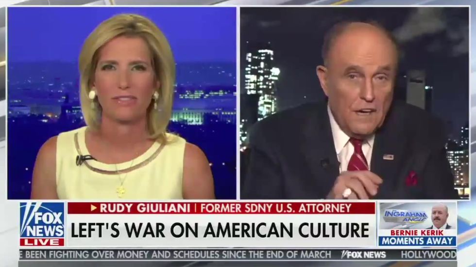 Rudy Giuliani claims Black Lives Matter wants to 'take your house away from you'