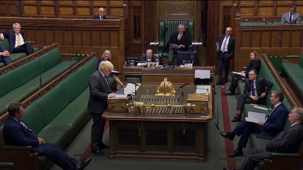 Boris Johnson announces that pubs, restuarants and hairdressers will be allowed to open on 4 July