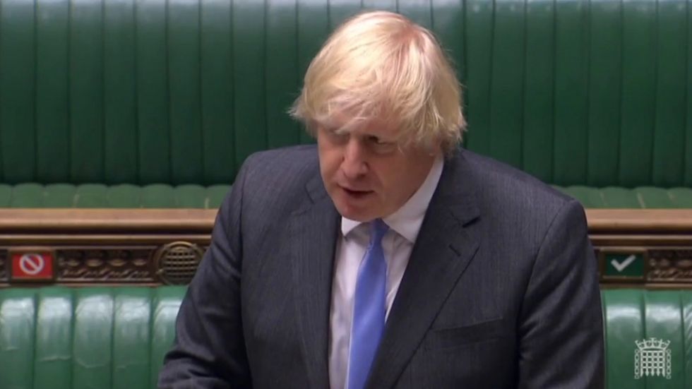 Two households allowed to meet indoors as long as they keep their distance, Johnson announces