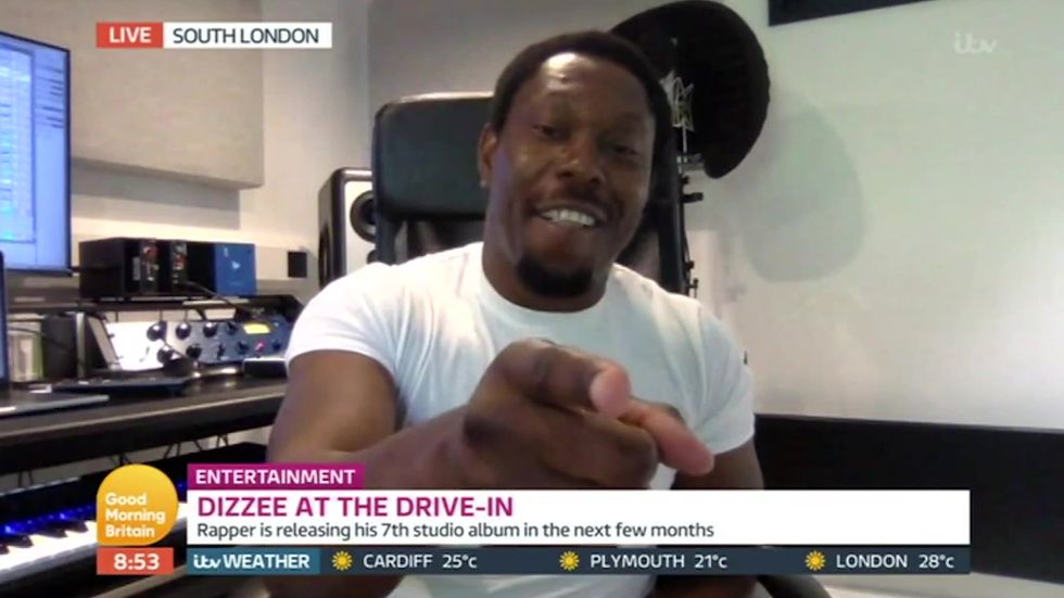 Dizzee Rascal refuses to answer Piers Morgan's question on BLM