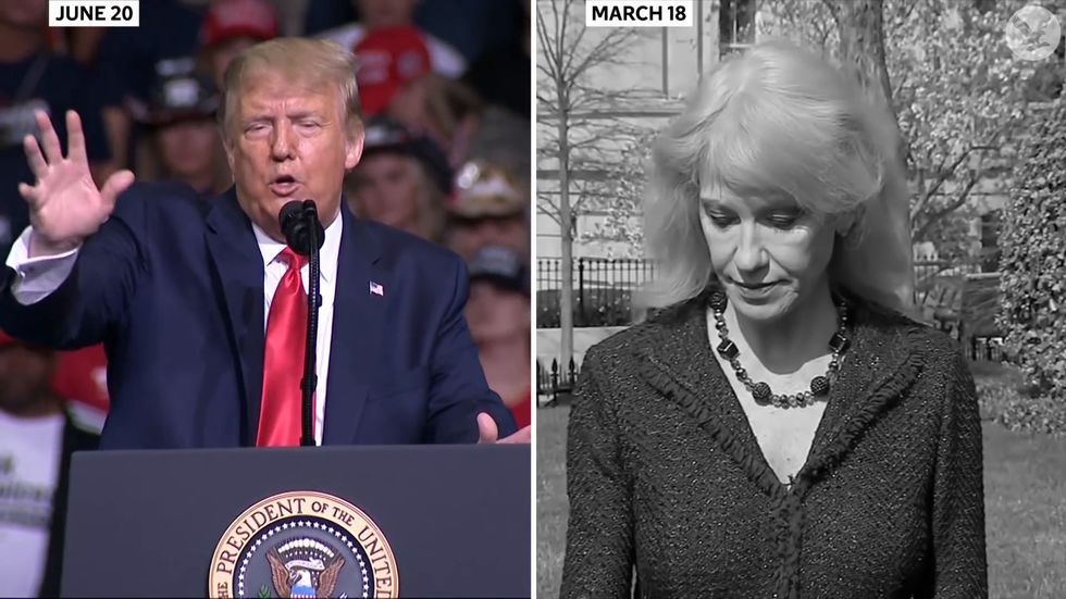 Kellyanne Conway condemns racist term 'kung flu' three months before Trump says it