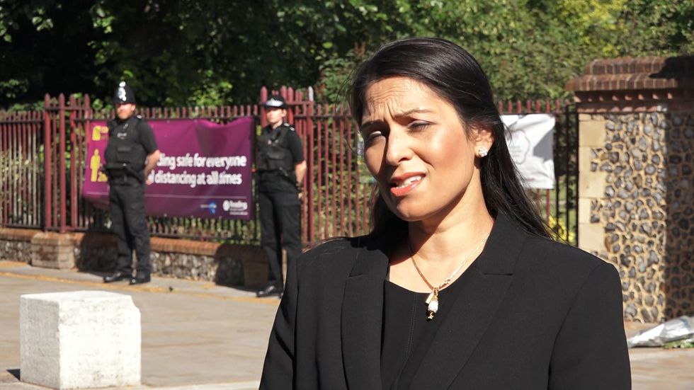 Priti Patel on 'tragic' Reading terror attack which left three dead