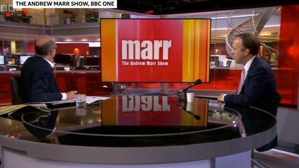 Matt Hancock explains why he broke social distancing rules in House of Commons